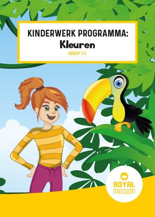 Kleuterwerk programma mini MEGAKIDS Thema "Kleuren"