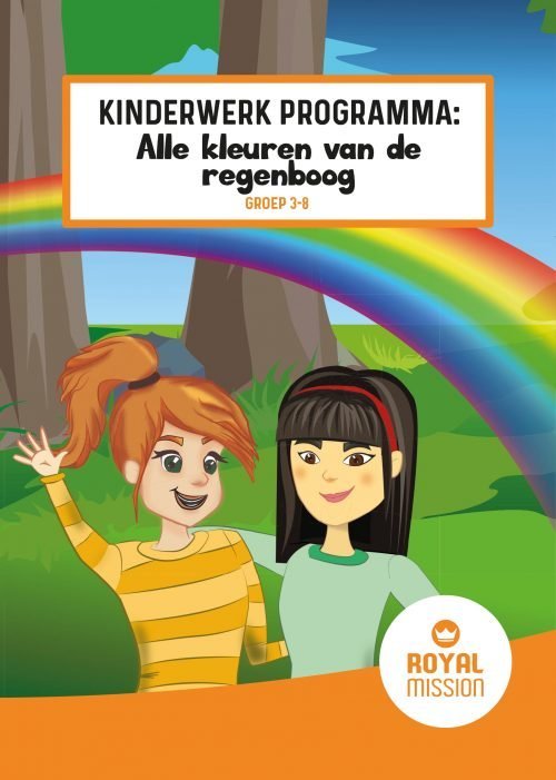 Kinderwerk programma MEGAKIDS Thema "Alle kleuren van de regenboog"