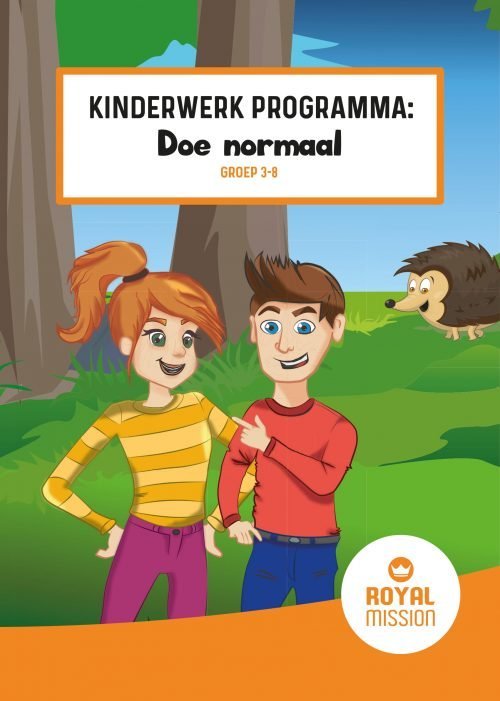 Kinderwerk programma MEGAKIDS Thema “Doe normaal want je bent speciaal!”